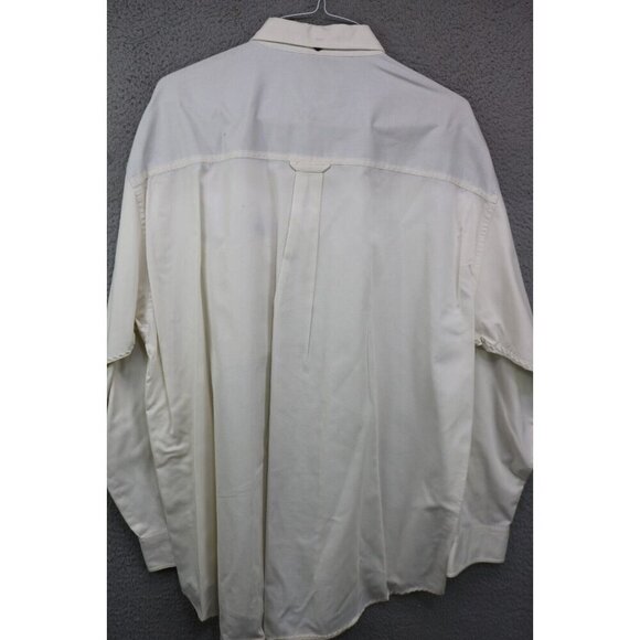 Gant Chelsea Twill Men's Vintage Long Sleeve Button Up Shirt-Size XL-Y2K - Picture 9 of 10